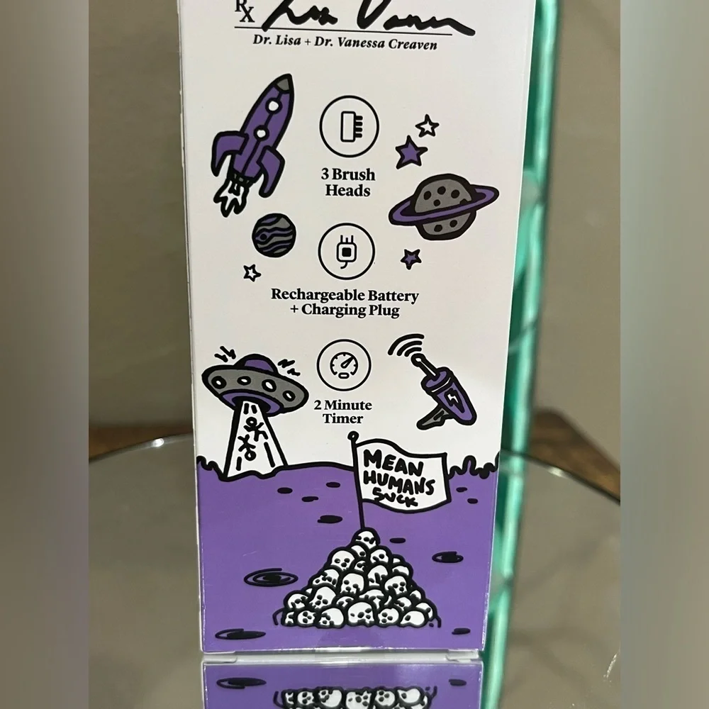 Made By Dentists Kids Alien Electric Toothbrush, new!